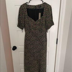 Floral Jcrew Midi Dress